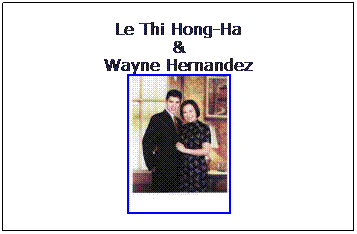 Text Box: Le Thi Hong-Ha
&
Wayne Hernandez

